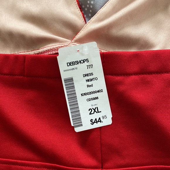 Red Cocktail Dress - Picture 7 of 8